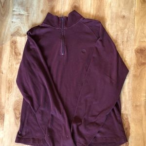 Quarter zip shirt